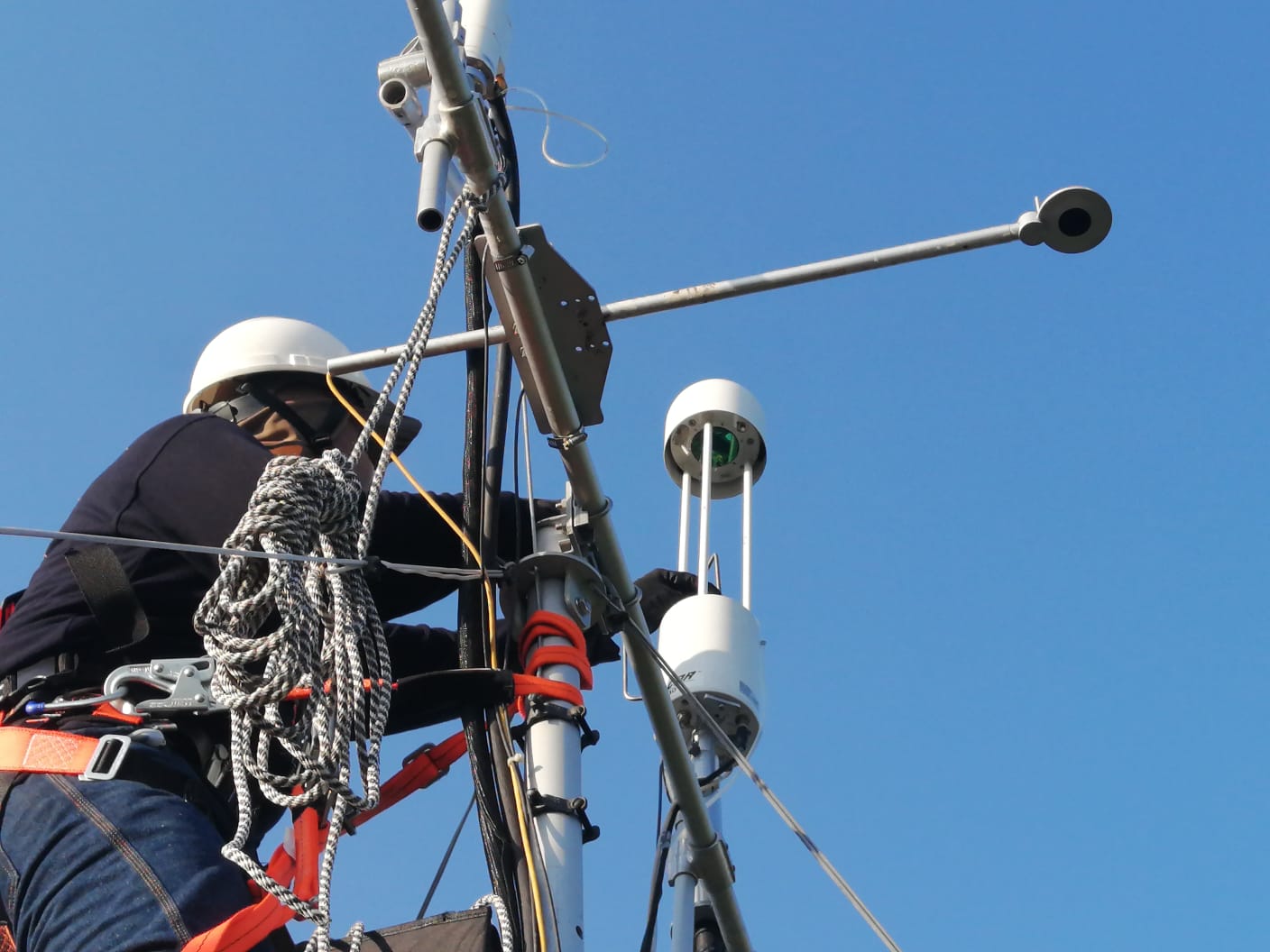 SLC Association — isntalación anemometro